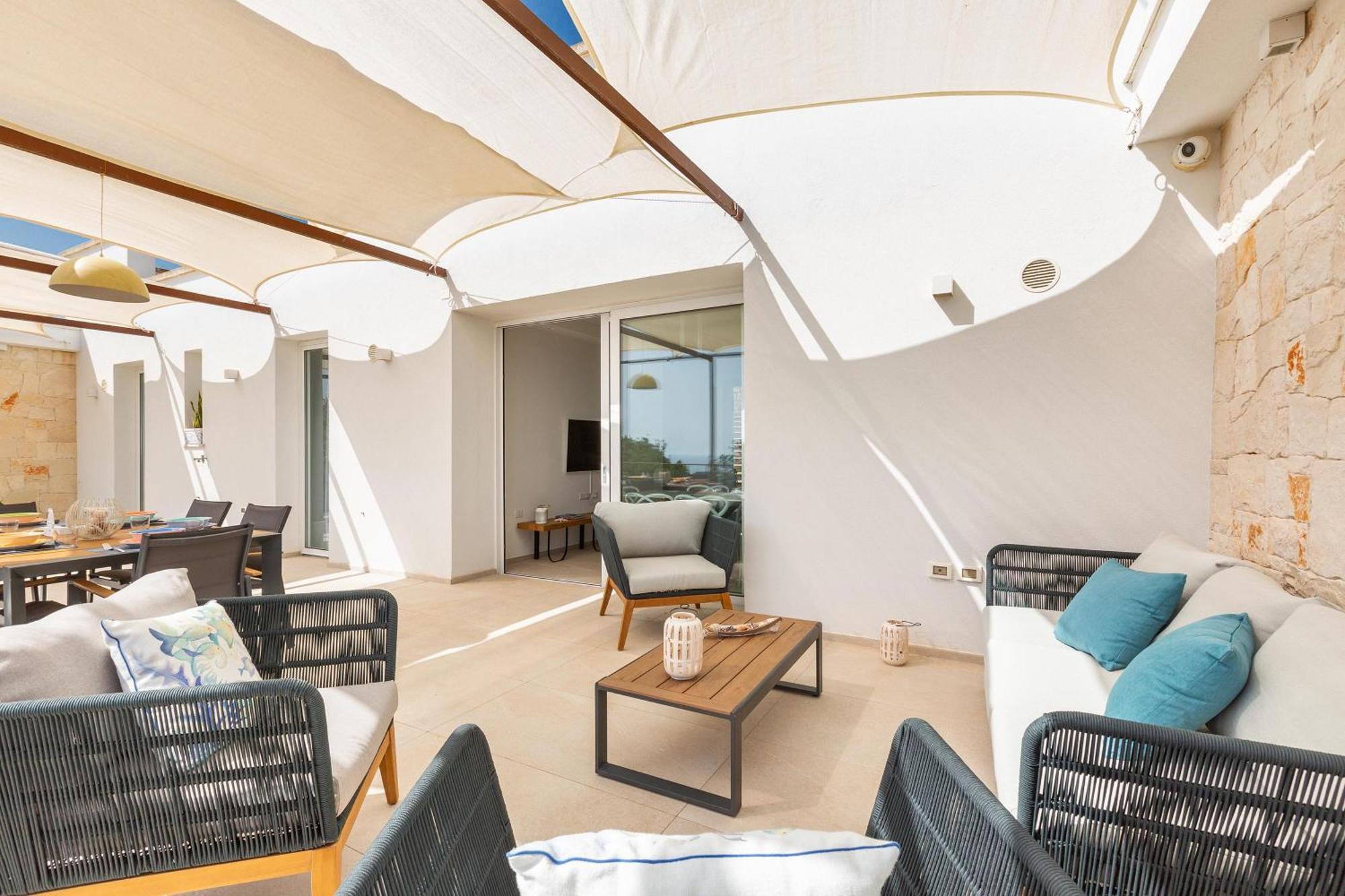 Villa Briosa Maldive Del Salento Pescoluse Torre Pali Exterior foto