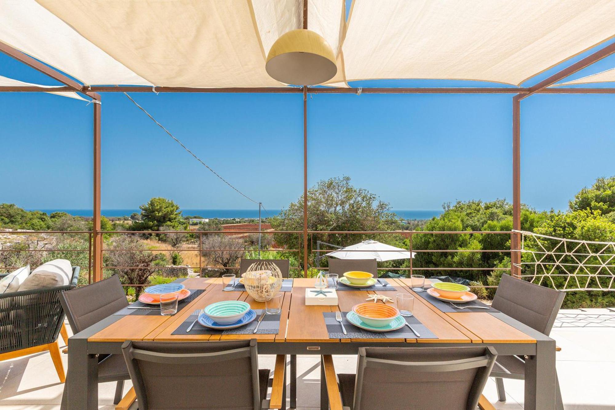 Villa Briosa Maldive Del Salento Pescoluse Torre Pali Exterior foto