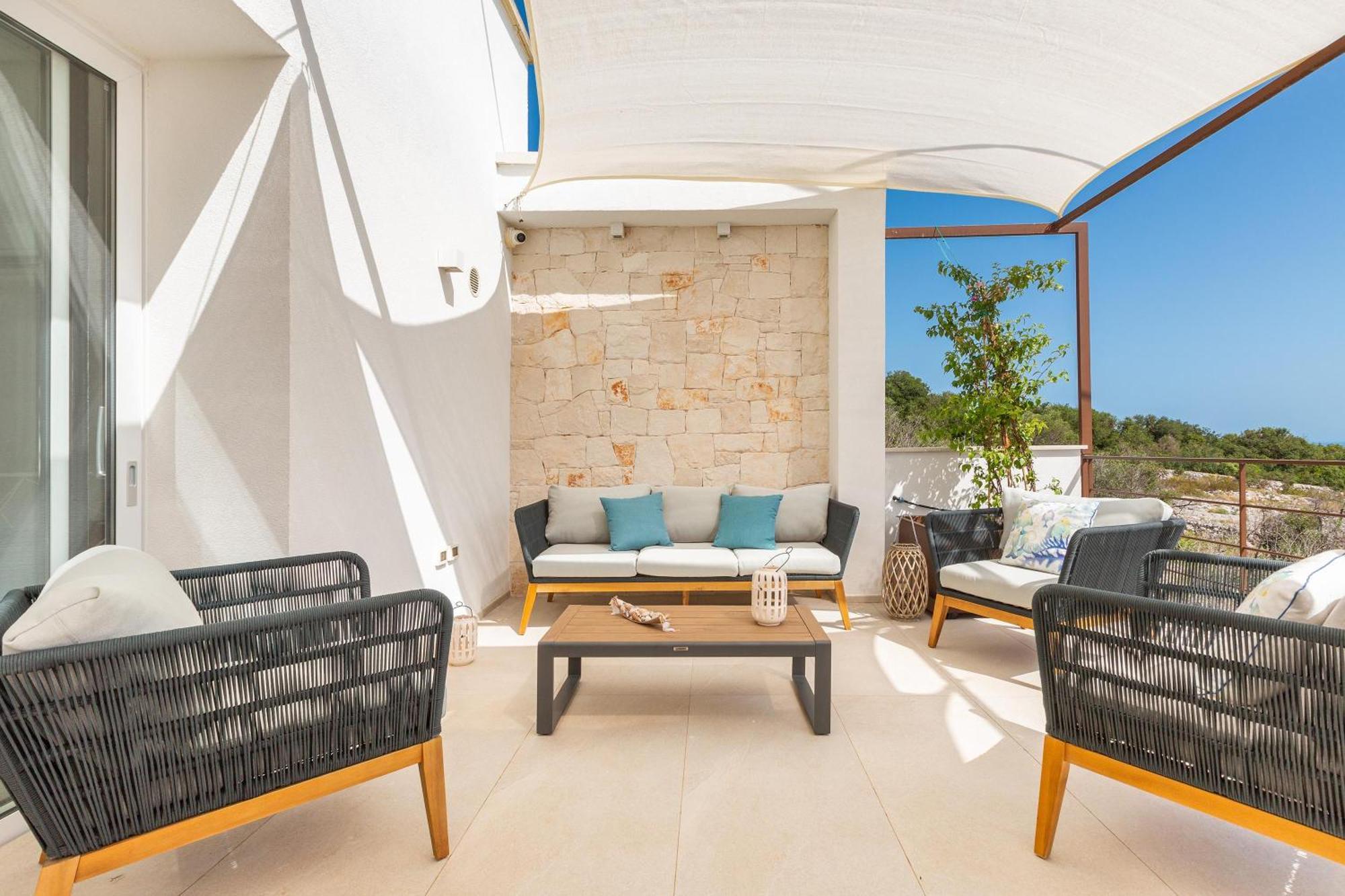 Villa Briosa Maldive Del Salento Pescoluse Torre Pali Exterior foto